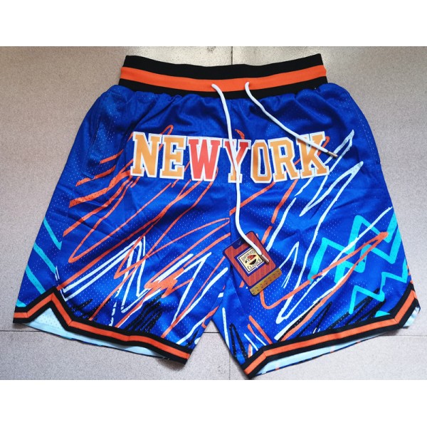 NBA New York Knicks Herren Pocket Shorts M001 Swingman